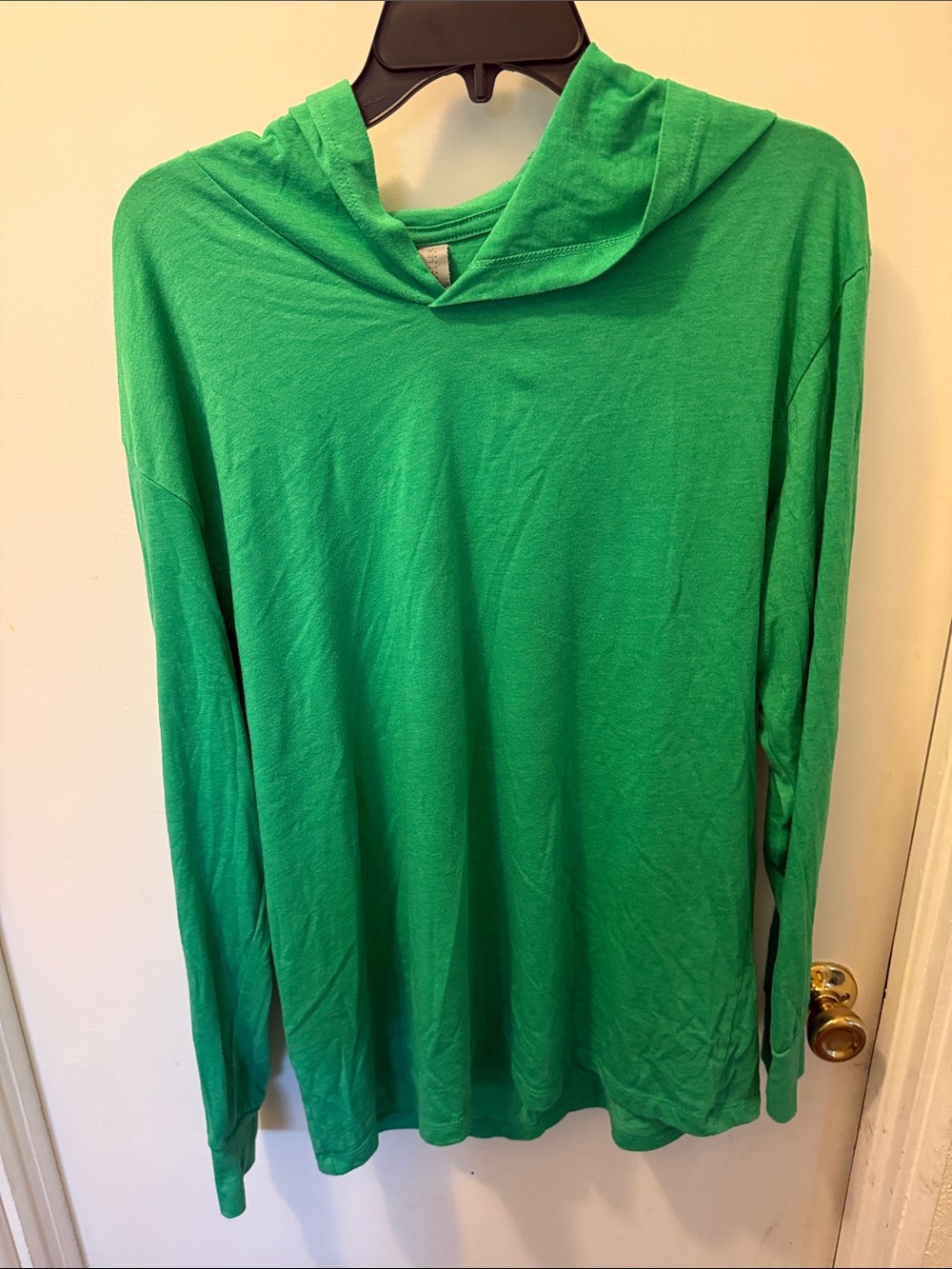 Next Level Apparel Vivid Green Pullover Hoodie Top